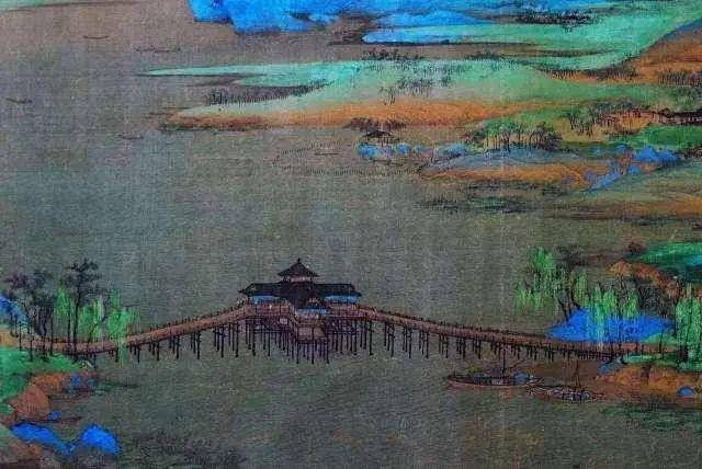 “只此青绿”演绎的《千里江山图》竟然有一座吴江木长桥